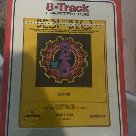 Vintage set of 4 Columbia House 8 track tapes still in packages- see pictures - Picture 5 of 5